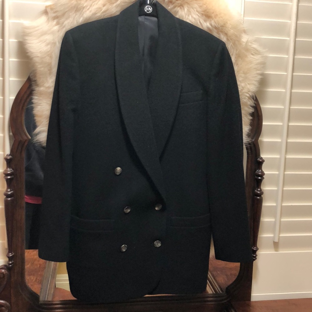 PBM black blazer w short shirt and long skirt